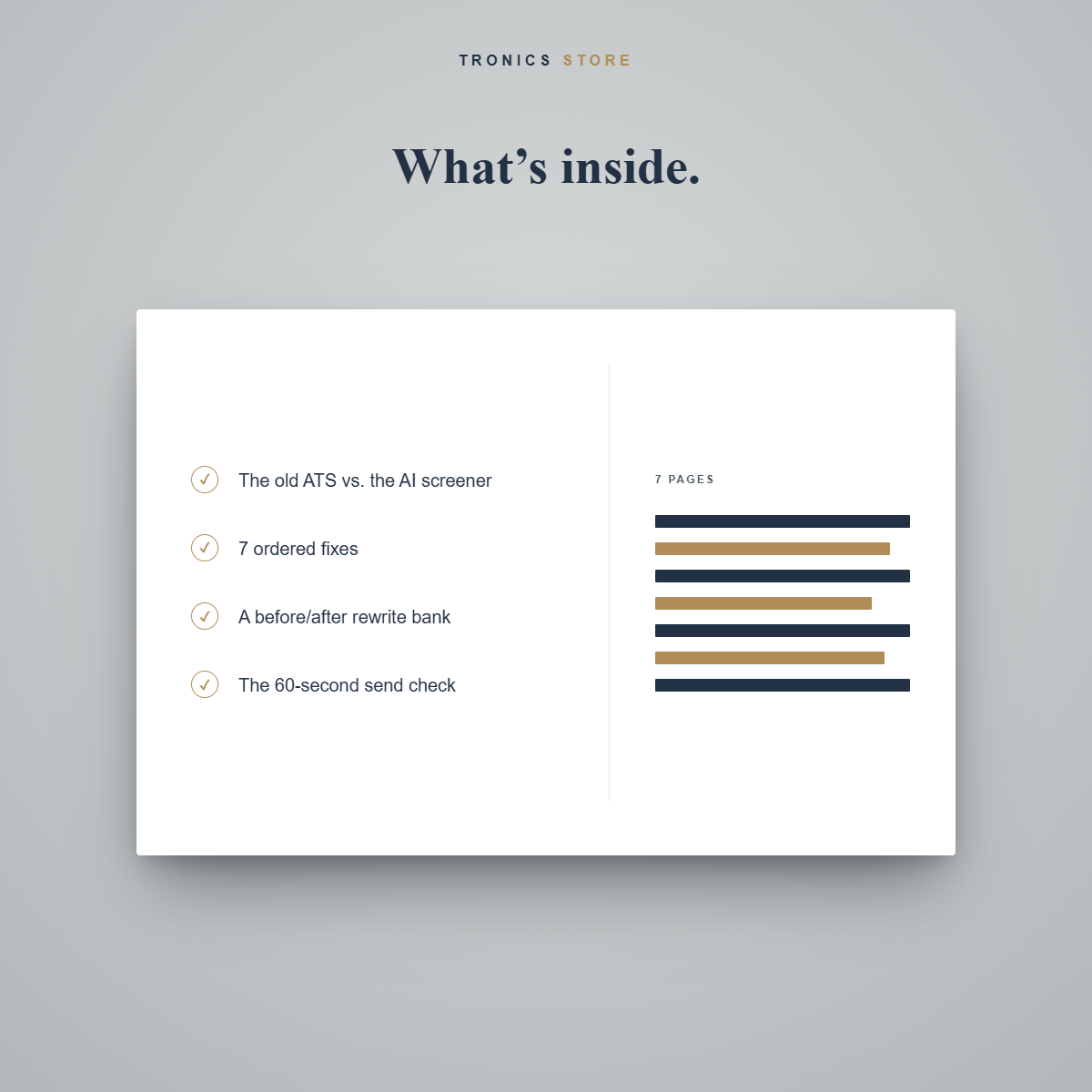 AI Screener Cheat Sheet: 7 Resume Fixes - Image 4